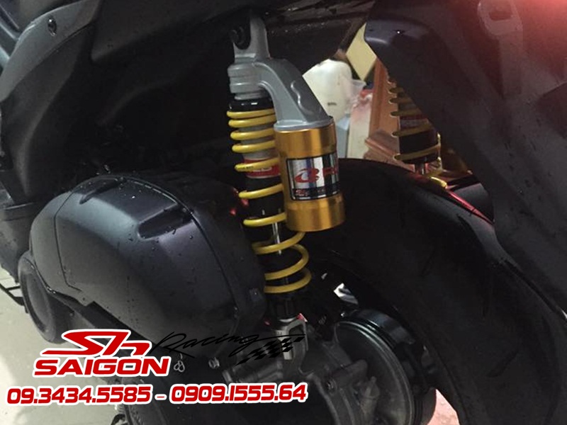 Phuộc sau Racing Boy có bình dầu CHÍNH HÃNG cho Yamaha NVX 2017