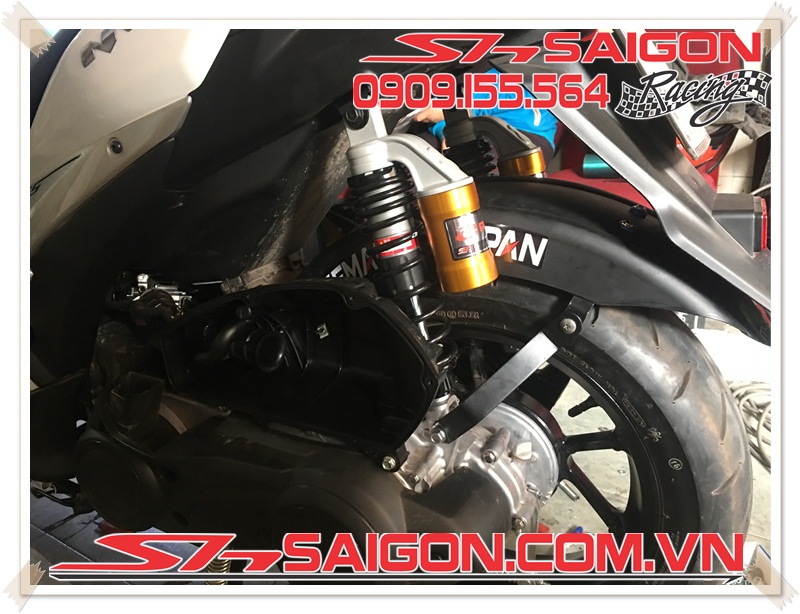 ĐỘ PHUỘC DẦU VÀ CHẮN BÙN SAU CAO CẤP CHO XE NVX