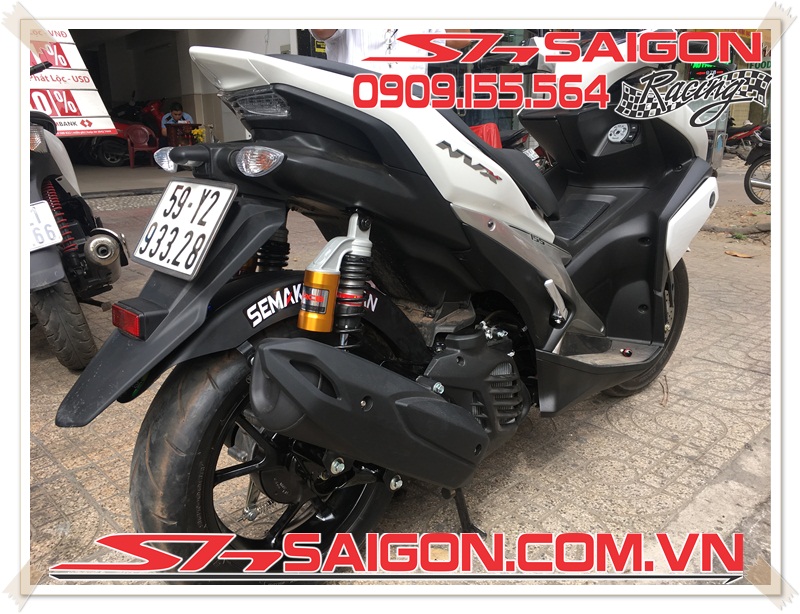 XE NVX 155CC ĐỘ PHUỘC DẦU + CHẮN BÙN SAU CAO CẤP