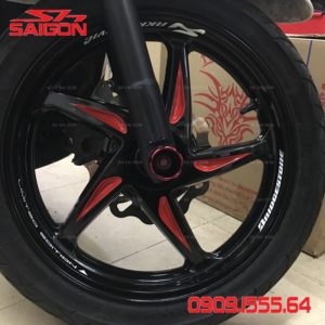 Độ Vành Mâm SH Ý 2010 5 cây cho Xe SH Việt Nam