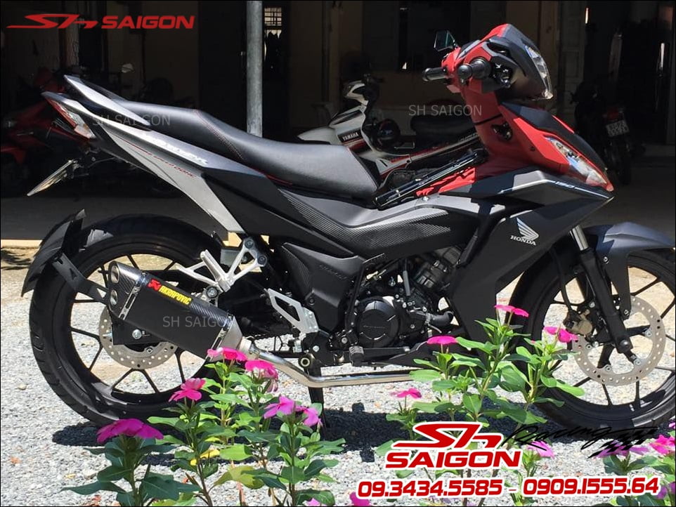 Shop SH Sài Gòn chuyên bán pô akrapovic cao cấp giá tốt cho xe Honda Winner 150
