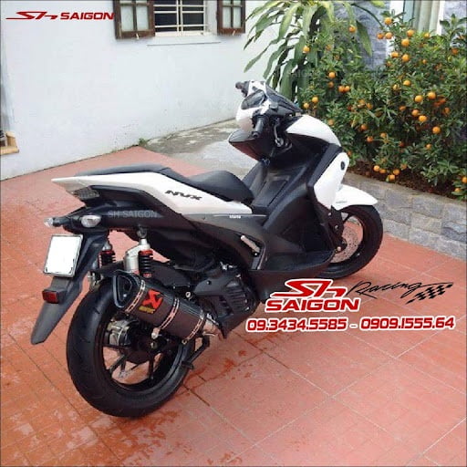 Shop SH Sài Gòn chuyên bán pô akrapovic cao cấp giá tốt cho xe Yamaha NVX 125 155